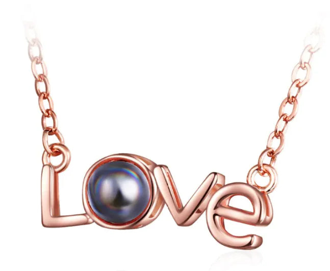 Endless Love "I Love You" Necklace